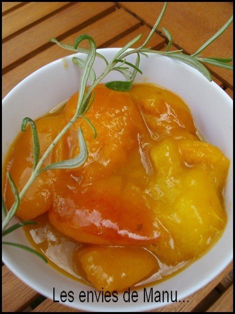 Recette de compotée d'abricot à l'huile d'olive