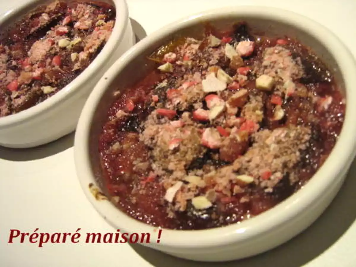 Compotée de prunes, cannelle et cardamome