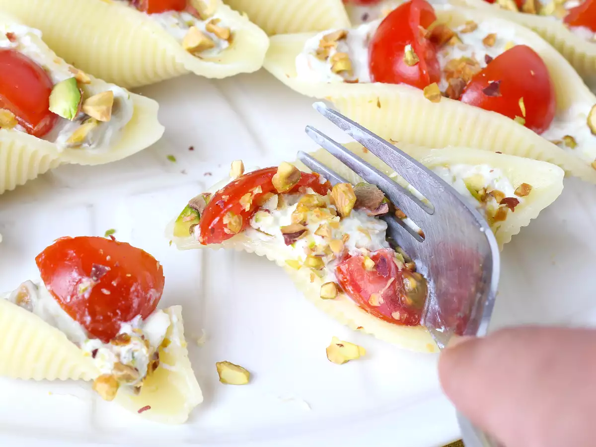 Conchiglioni farcis froids à la stracciatella : la recette fraîche et chic de l’été - photo 2