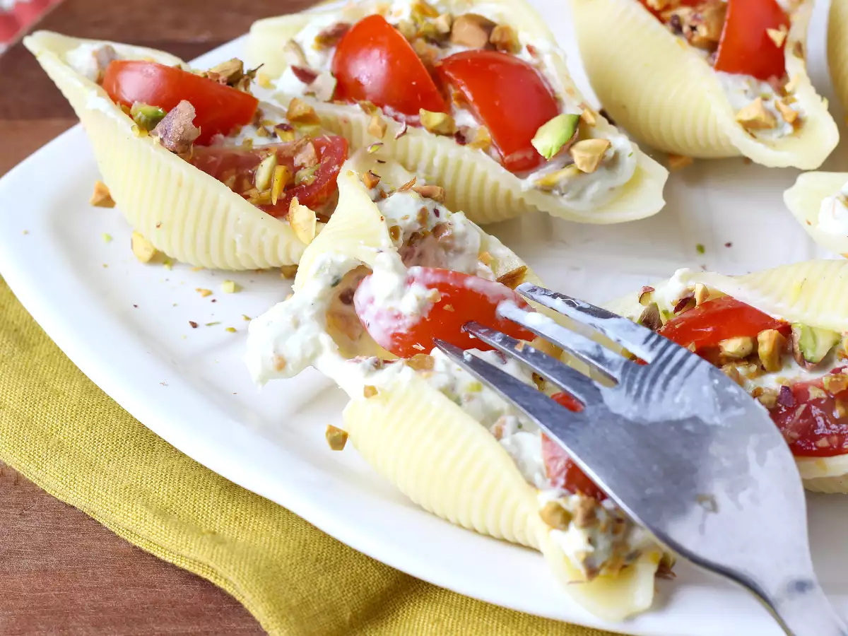 Conchiglioni farcis froids à la stracciatella : la recette fraîche et chic de l’été - photo 3