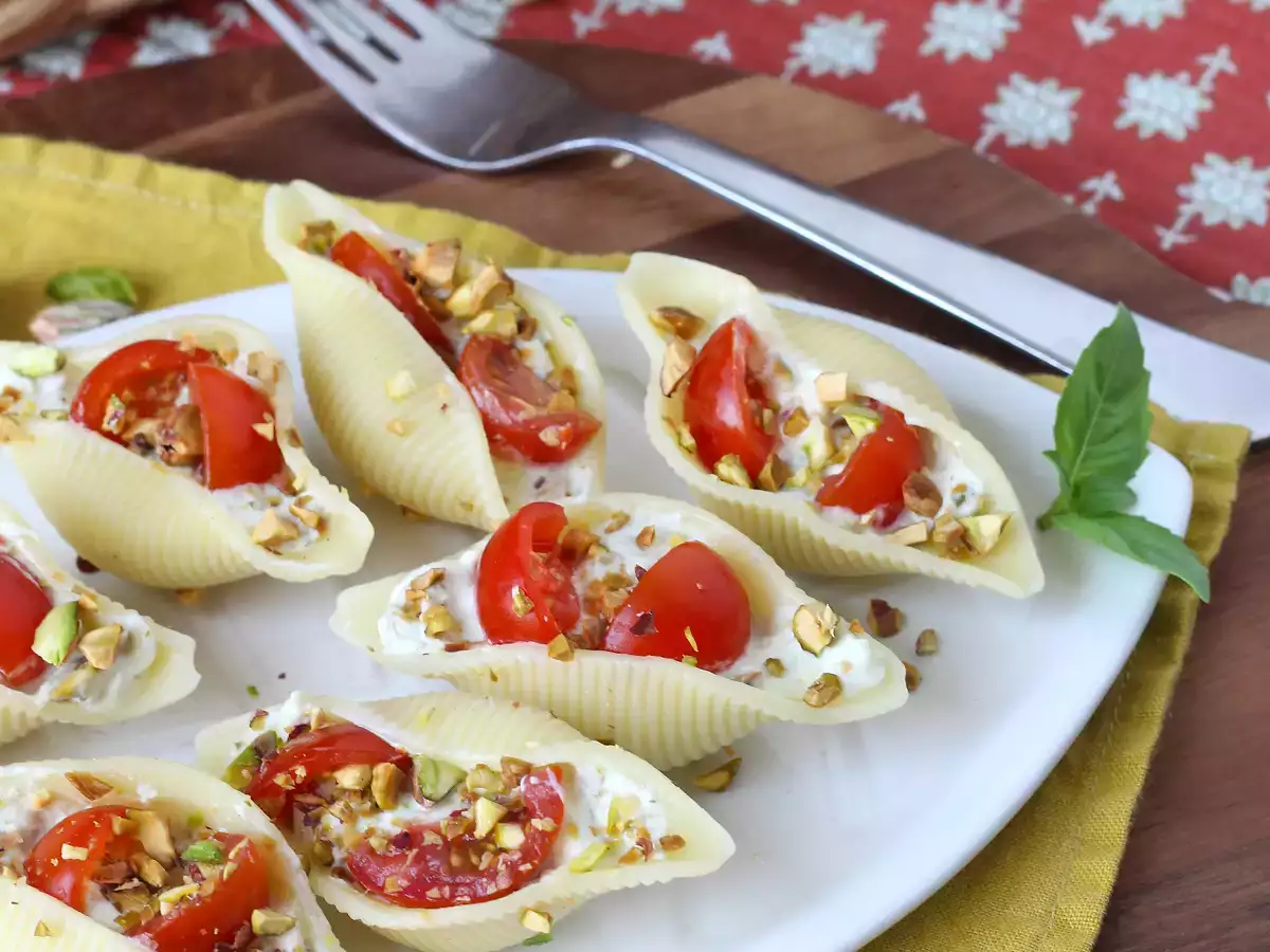 Conchiglioni farcis froids à la stracciatella : la recette fraîche et chic de l’été - photo 4