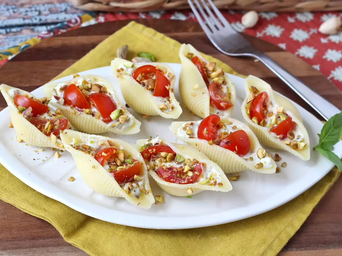 Conchiglioni farcis froids à la stracciatella : la recette fraîche et chic de l’été - photo 5