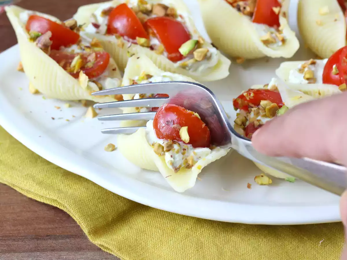 Conchiglioni farcis froids à la stracciatella : la recette fraîche et chic de l’été - photo 6