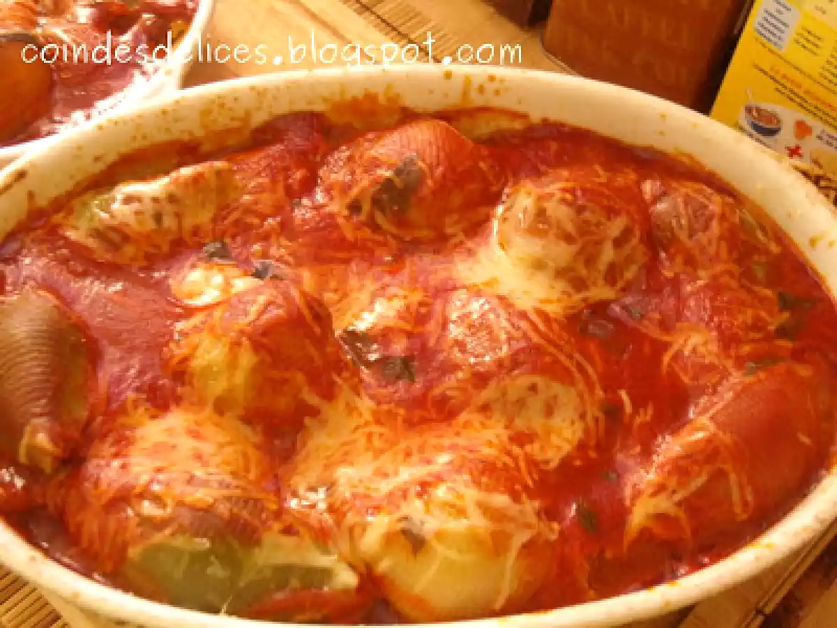 Conchiglioni tricolores aux deux farces - photo 2