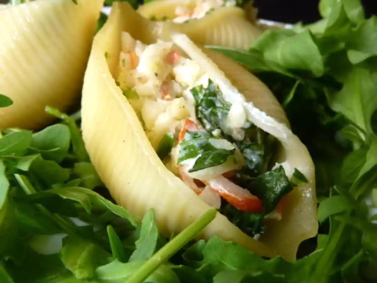 CONCHIGLIONIS AU SURIMI ET A LA RICOTTA