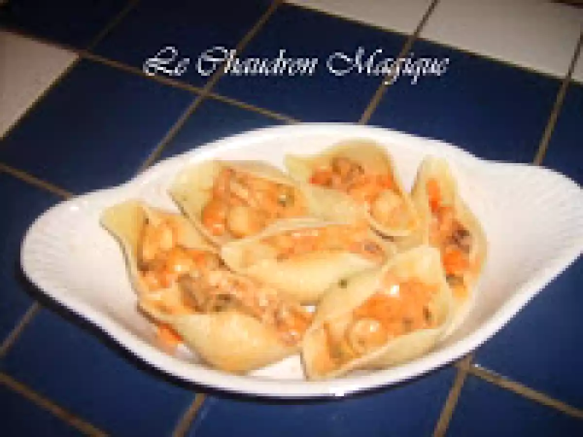 Conchiglionis aux fruits de mer. - photo 3