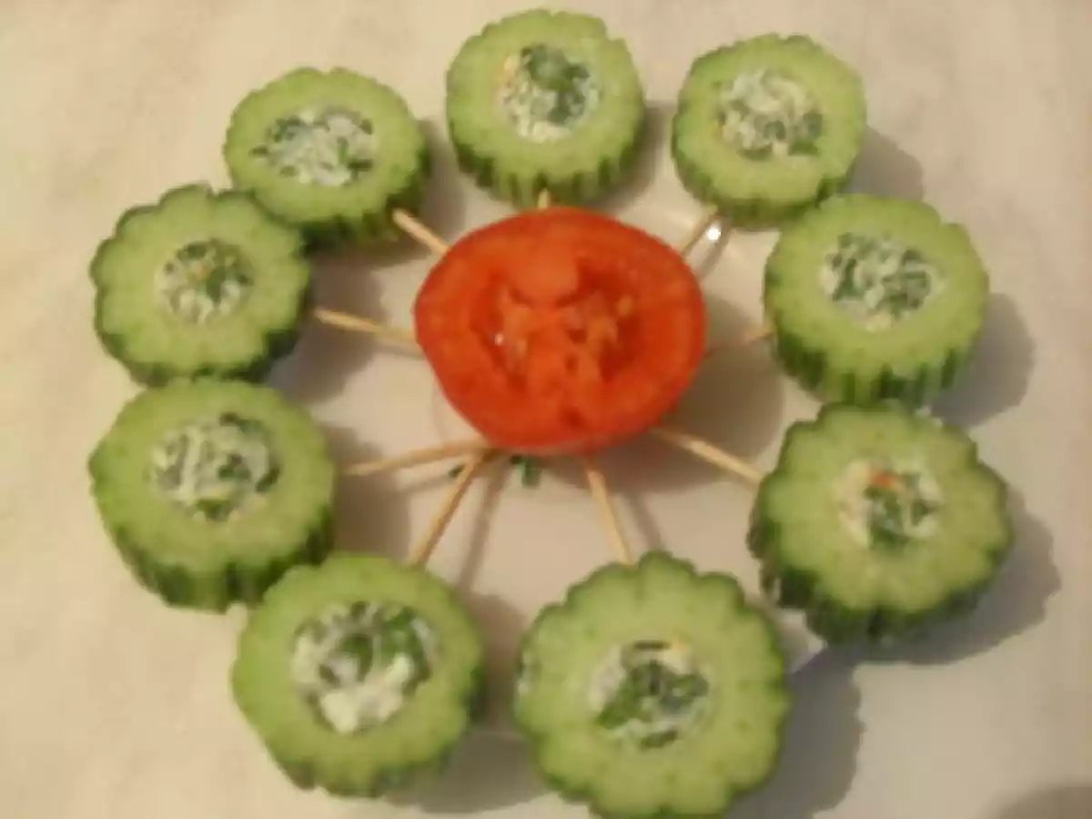 Concombres en amuse-gueules - photo 2