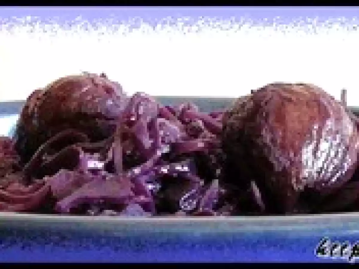 Confit de chou rouge aux châtaignes - photo 2