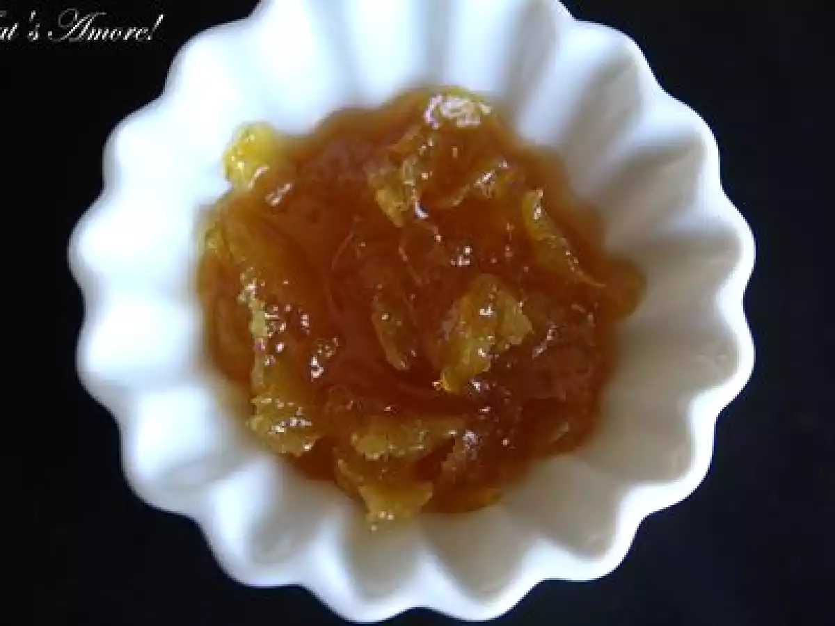 Confit de citron d'après Conticini - Limone candito