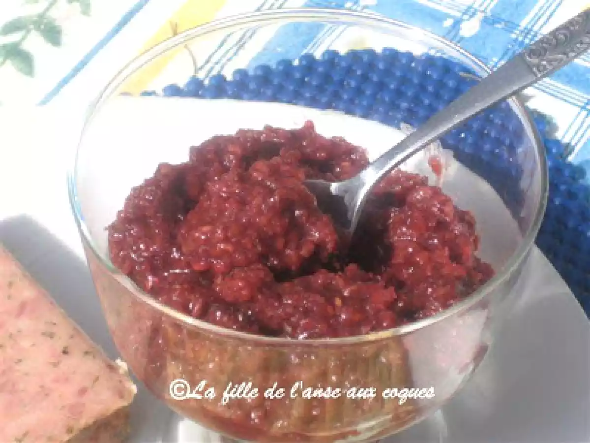 CONFIT DE FRAMBOISES AU PORTO - photo 2