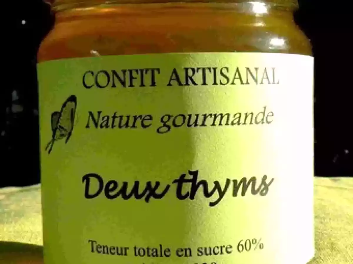 Confit de thym