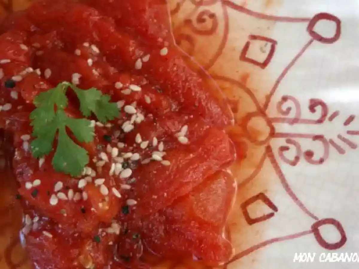 Confit de tomates au miel. - photo 2