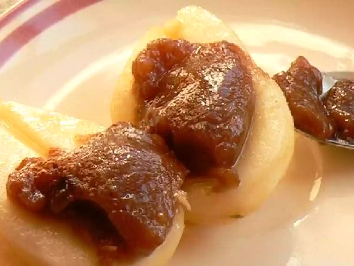 Confiture agar-agar poire-chocolat-badiane