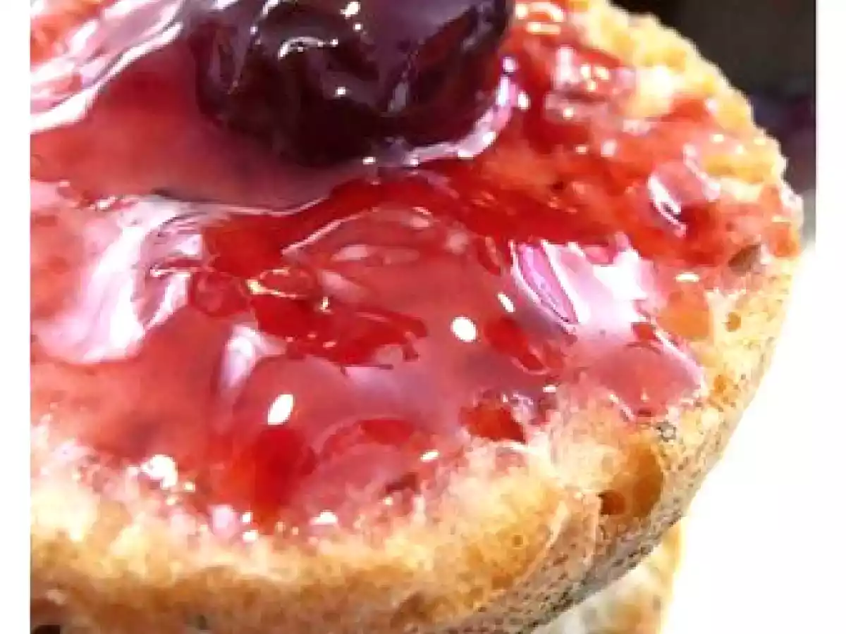 Confiture cerise et fève tonka à l'agar agar