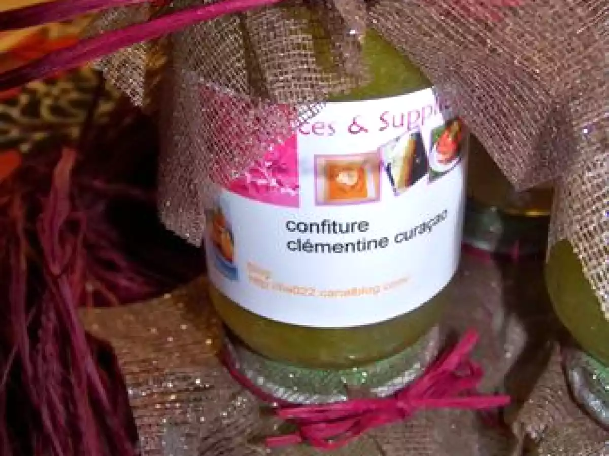 Confiture clémentine curaçao!! en map!!