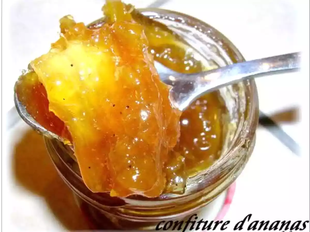 CONFITURE D'ANANAS - photo 2