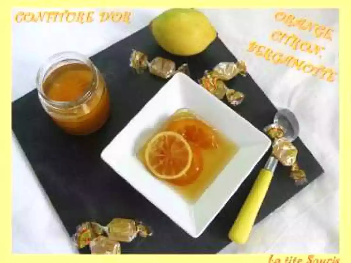CONFITURE D'OR aux agrumes