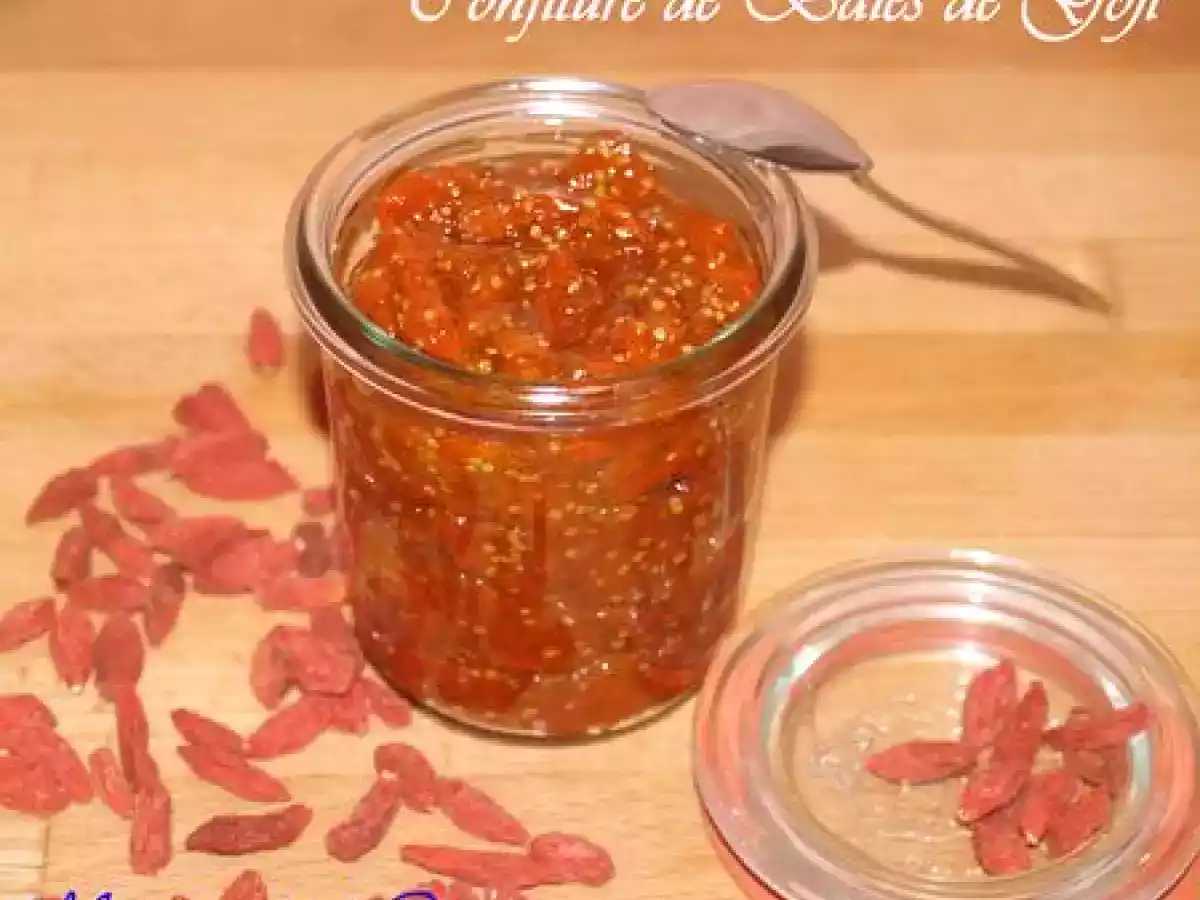 Confiture de Baies de Goji