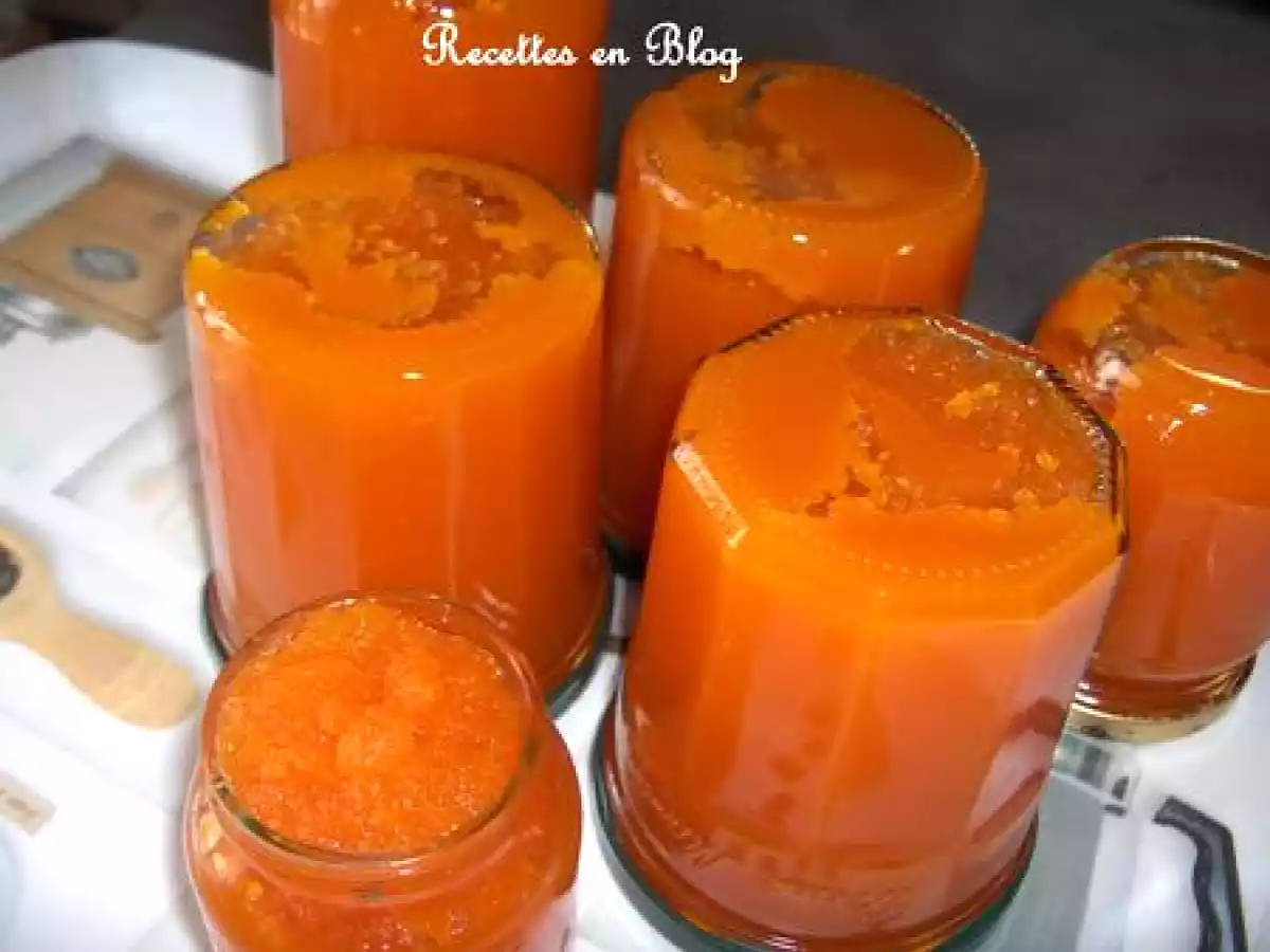 CONFITURE DE CAROTTES AU GINGEMBRE - photo 2