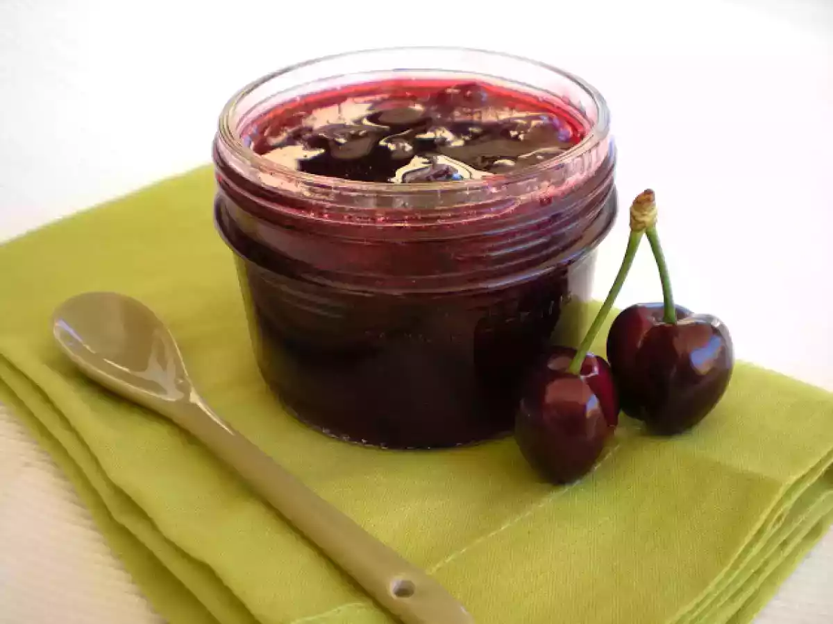Confiture de cerises