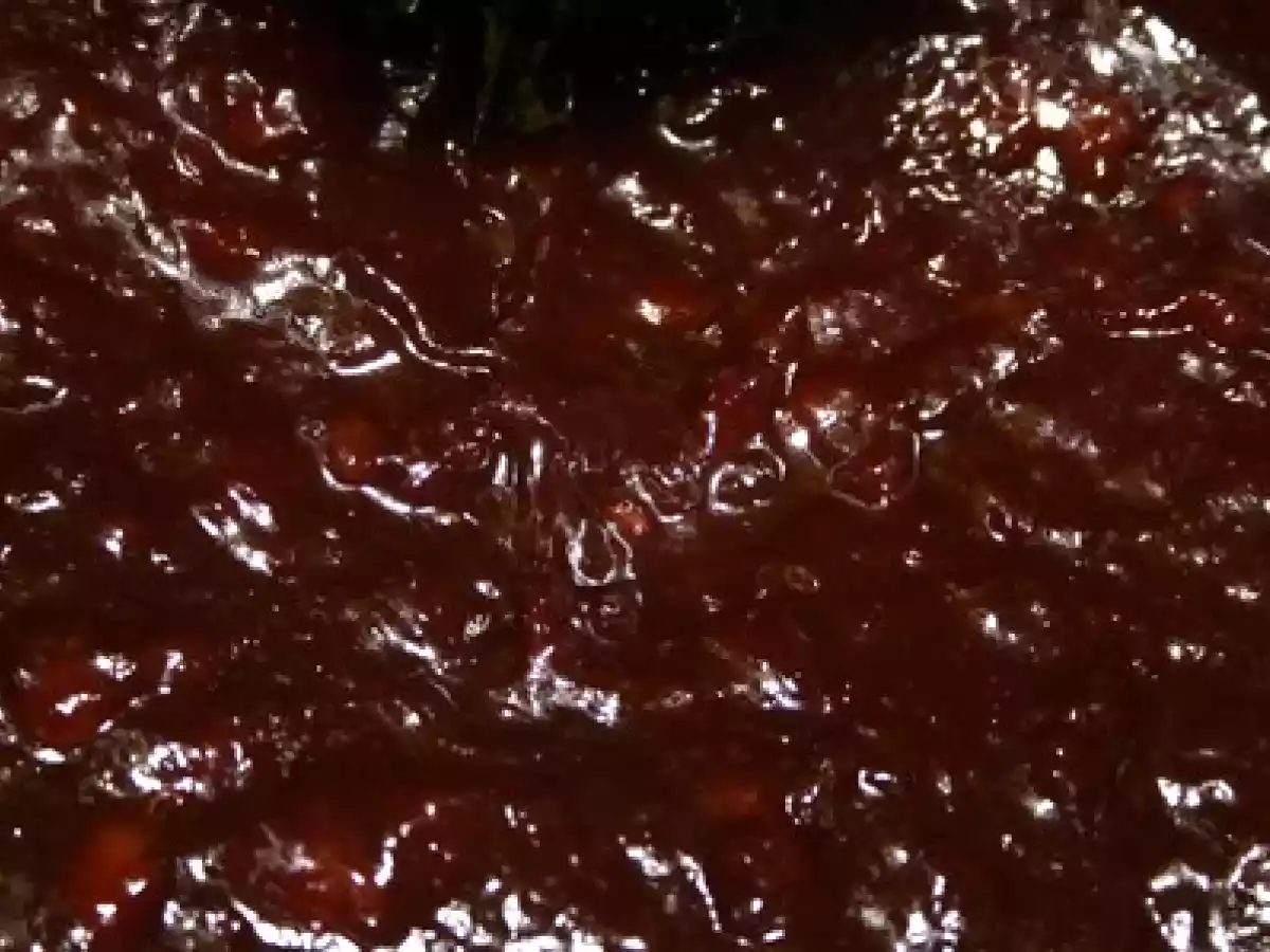 Confiture de chocolat à la banane