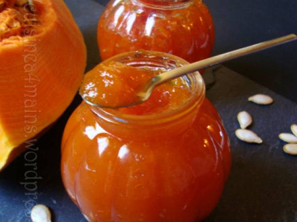 Confiture de citrouille.