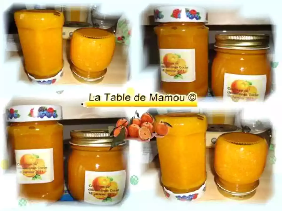 Confiture de clémentines Corse