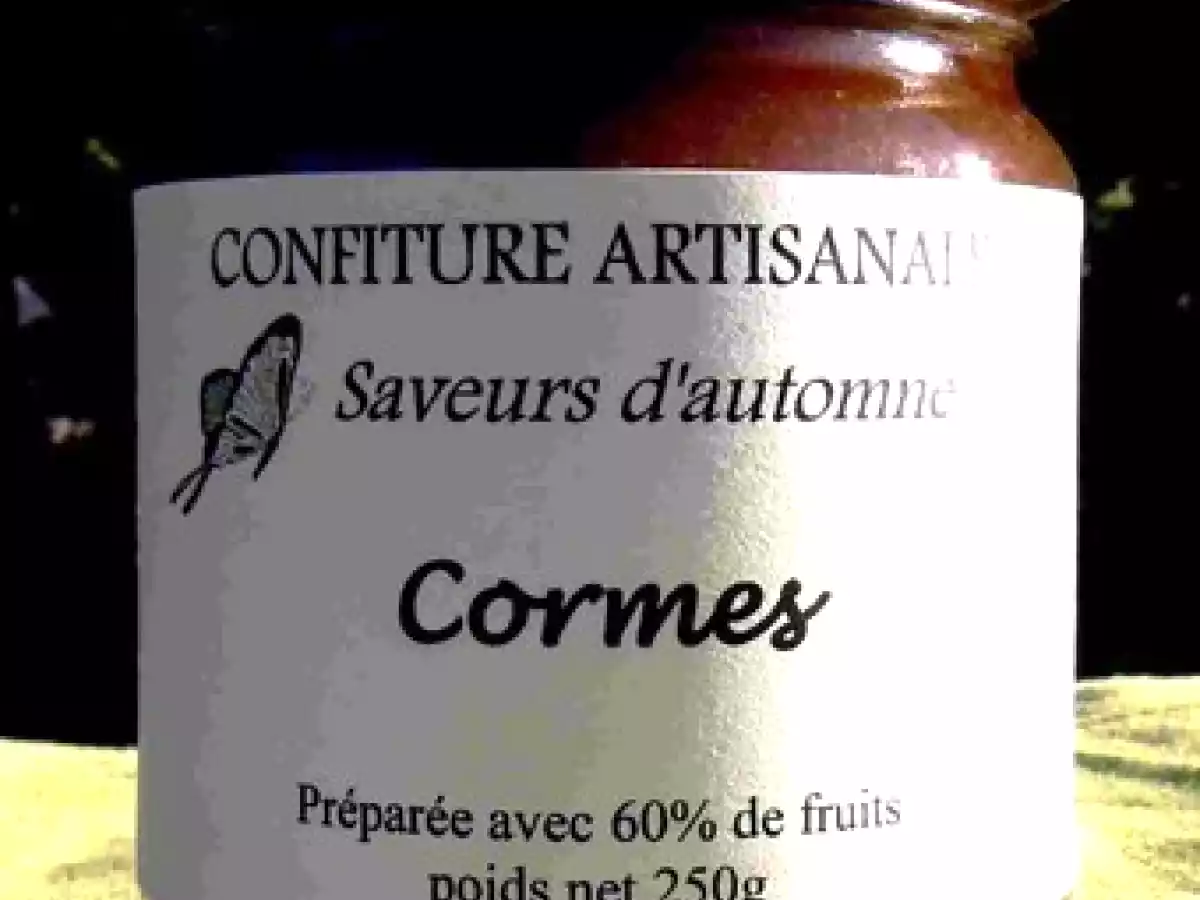 Confiture de cormes