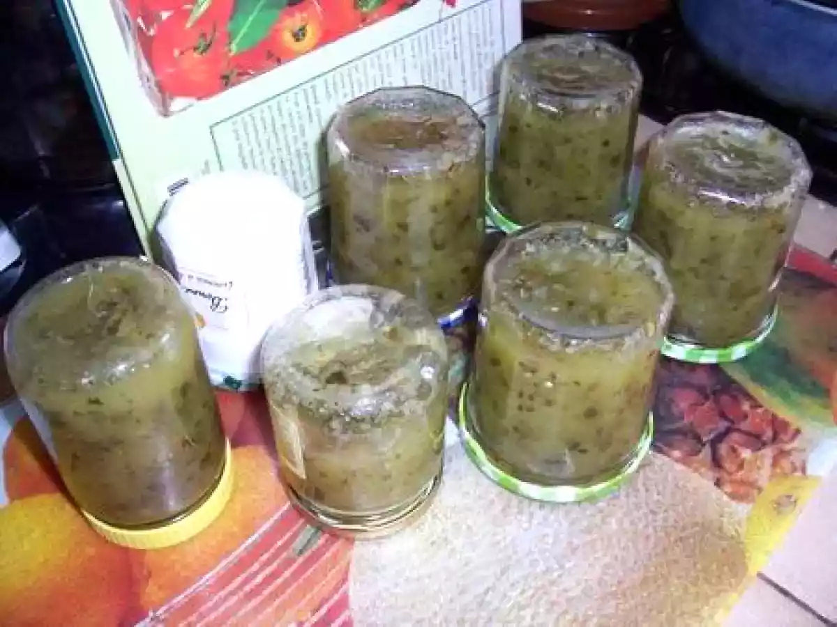 Confiture de courgette