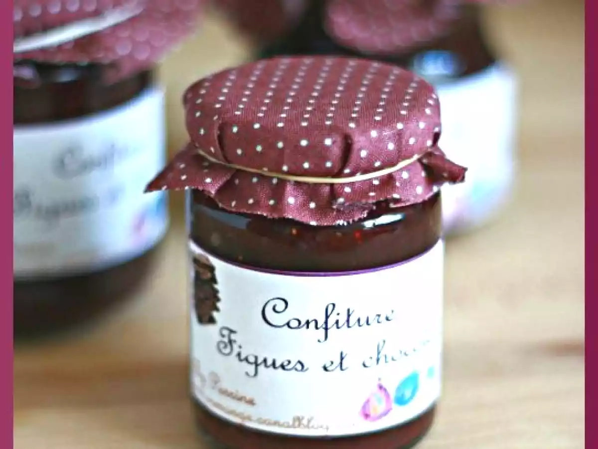Confiture de Figues au chocolat