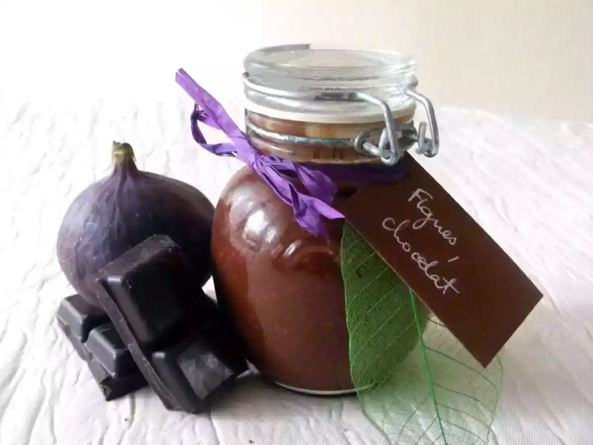 Confiture de figues au chocolat ou la tuerie de l'année !