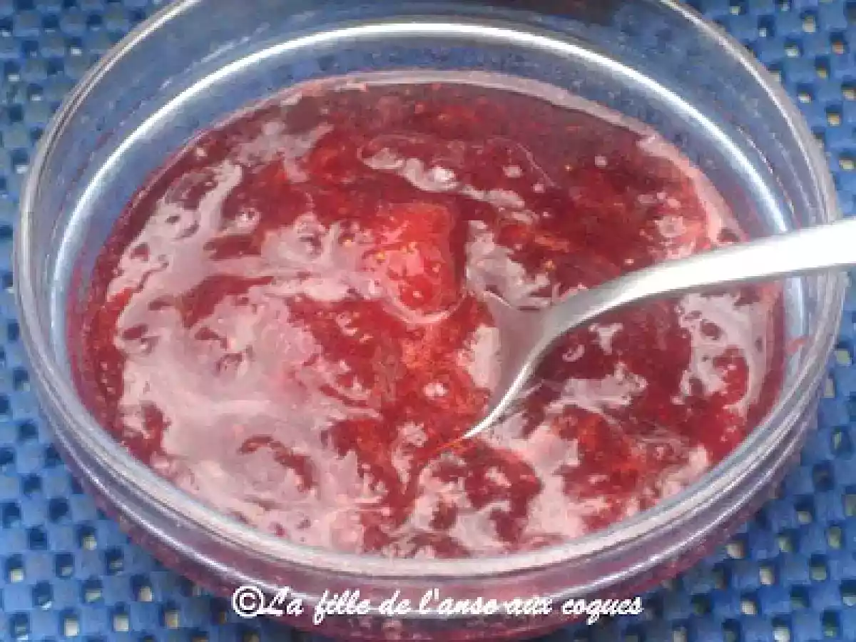 CONFITURE DE FRAISES À LA CARDAMOME