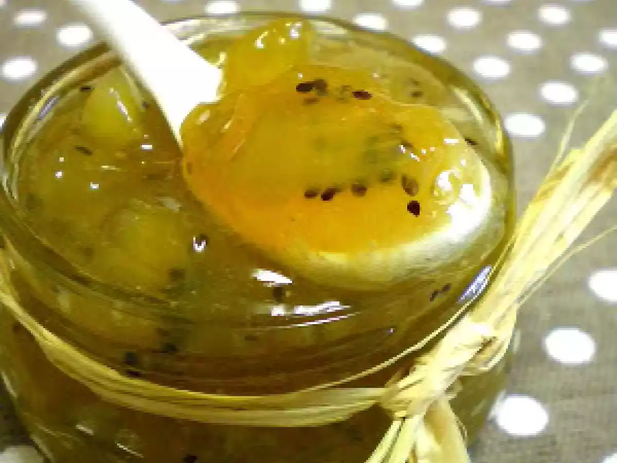 Confiture de kiwi et de banane (1 pt ww)