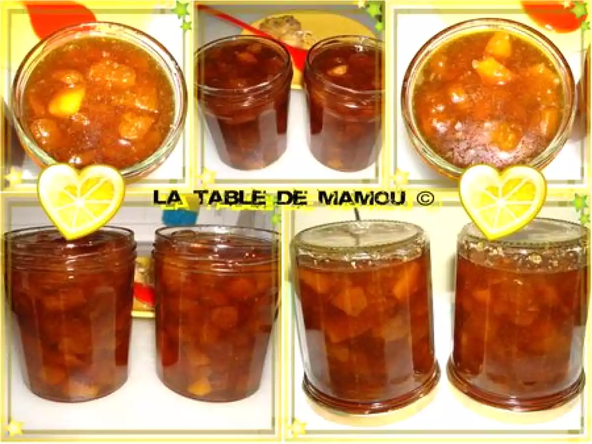 Confiture de melon aux épices