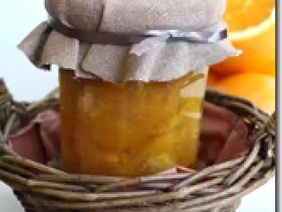 Confiture de Mirabelle et d'Orange à la vanille