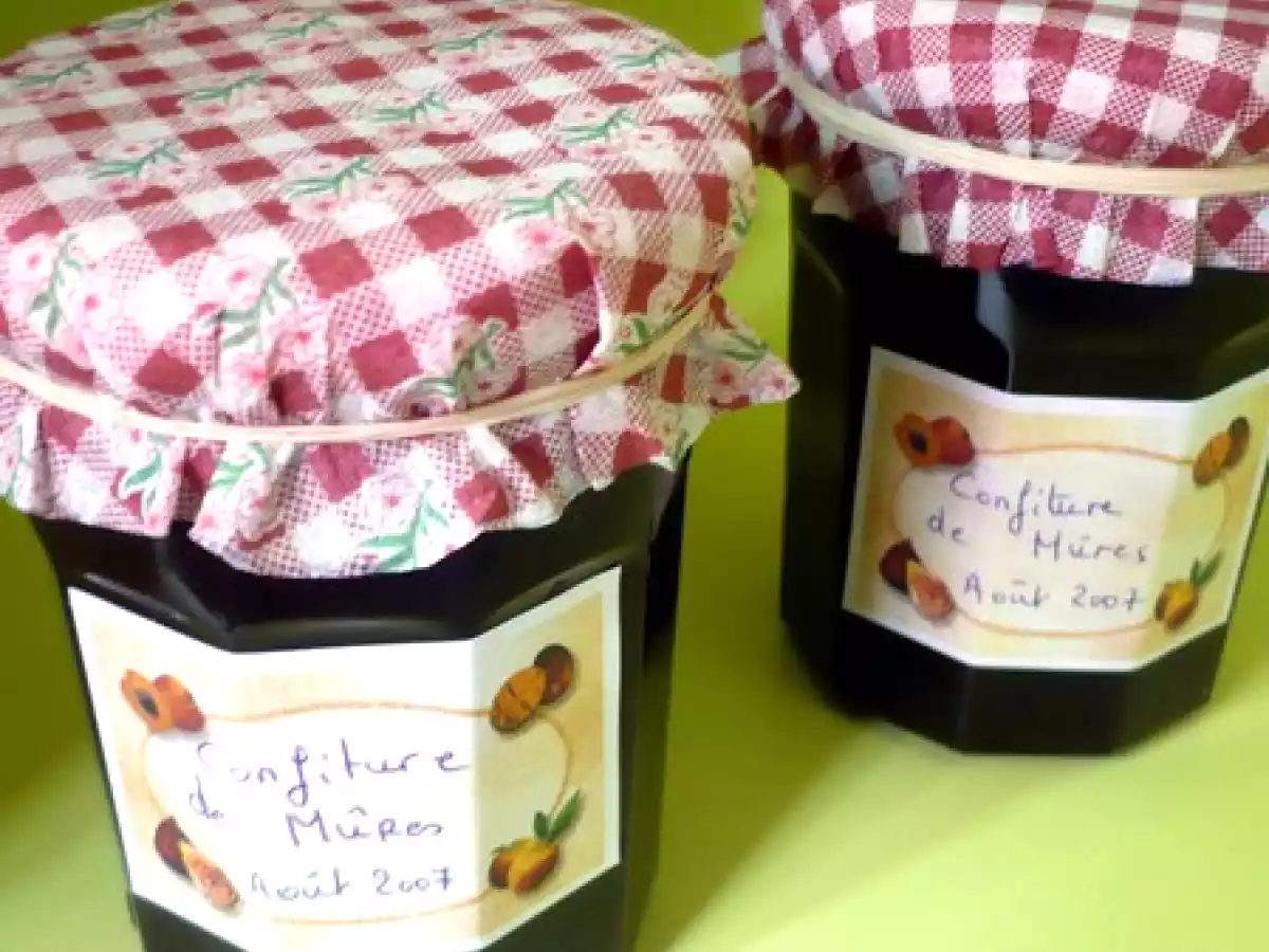 Confiture de mûres - photo 2