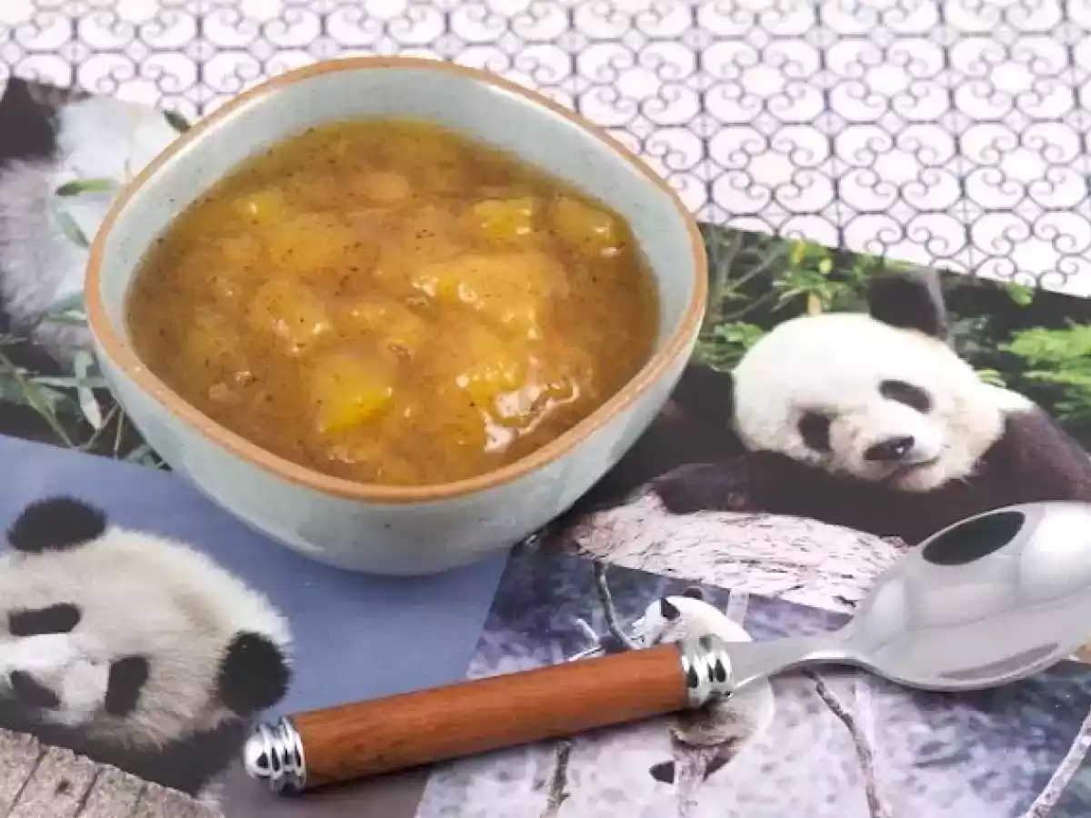 Confiture de nectarines à la mangue