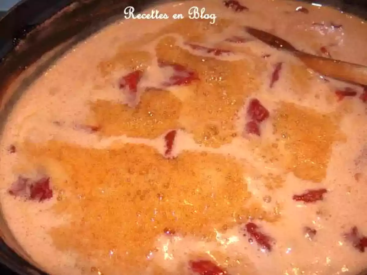 CONFITURE DE PASTEQUE A L'ORANGE ET A LA VANILLE