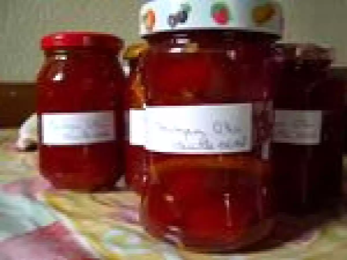 Confiture de pastèque, citron à la vanille