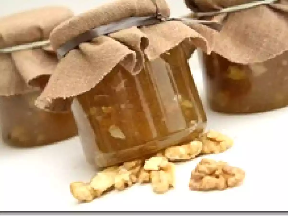 Confiture de Pastèque Gingérine aux Noix