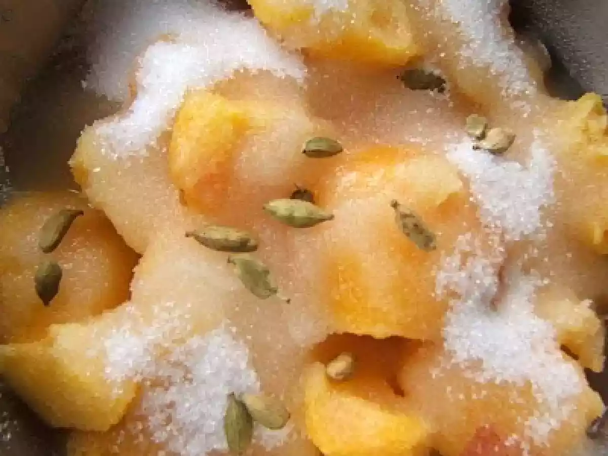 Confiture de pêches à la cardamome verte - photo 2