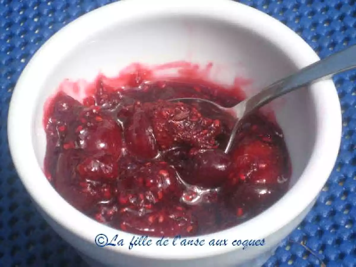 CONFITURE DE PETITS FRUITS À LA LAVANDE