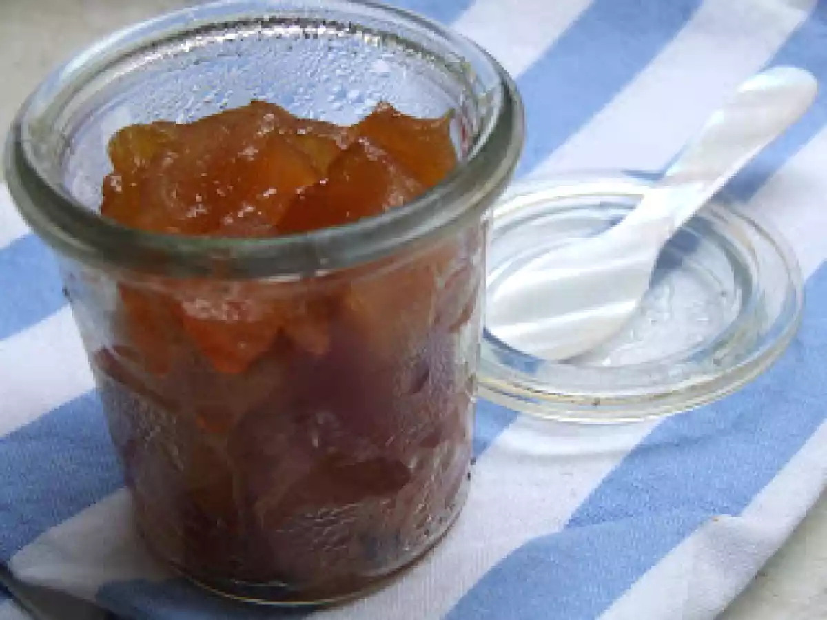 Confiture de poire et gingembre à faible teneur en sucre ...