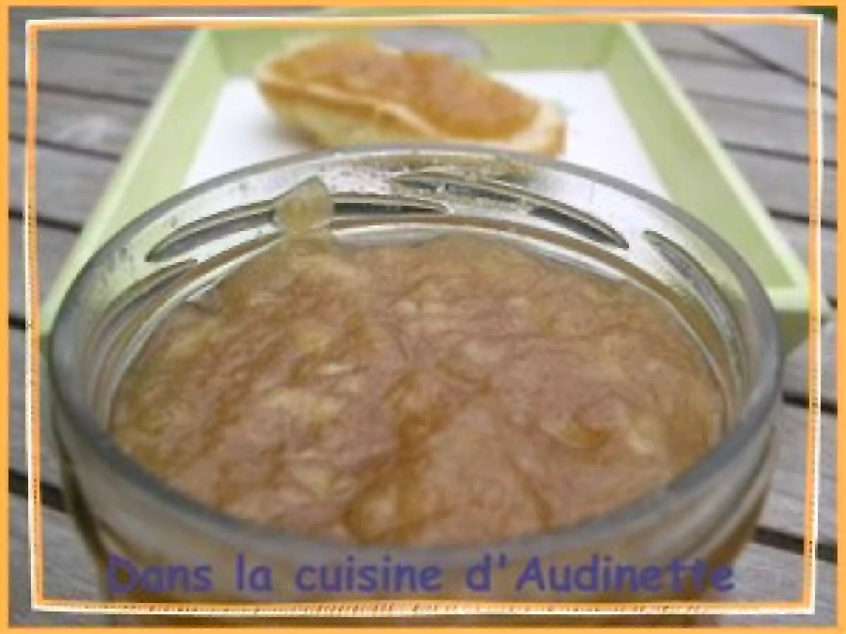 Confiture de pommes à la cannelle
