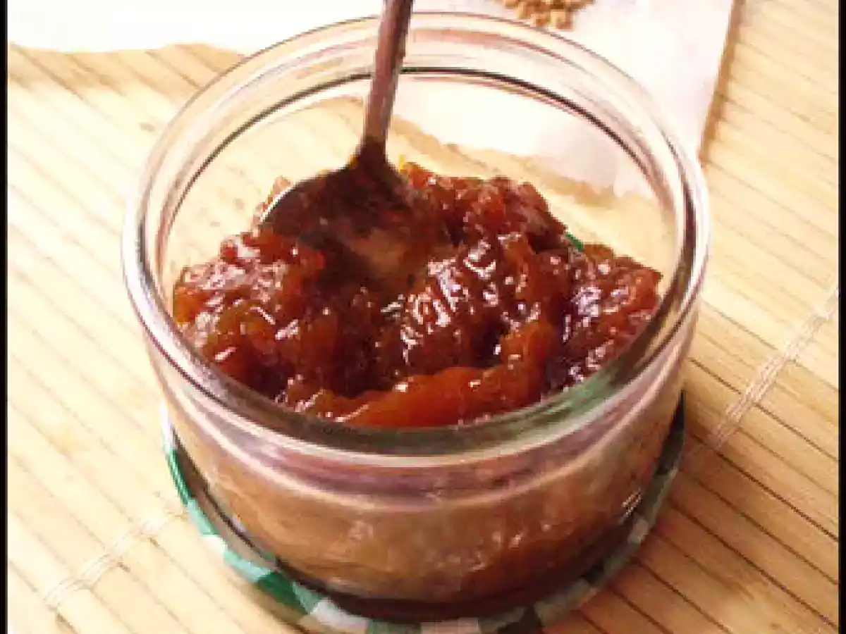 Confiture de potiron à la cardamome verte et au sucre rapadura