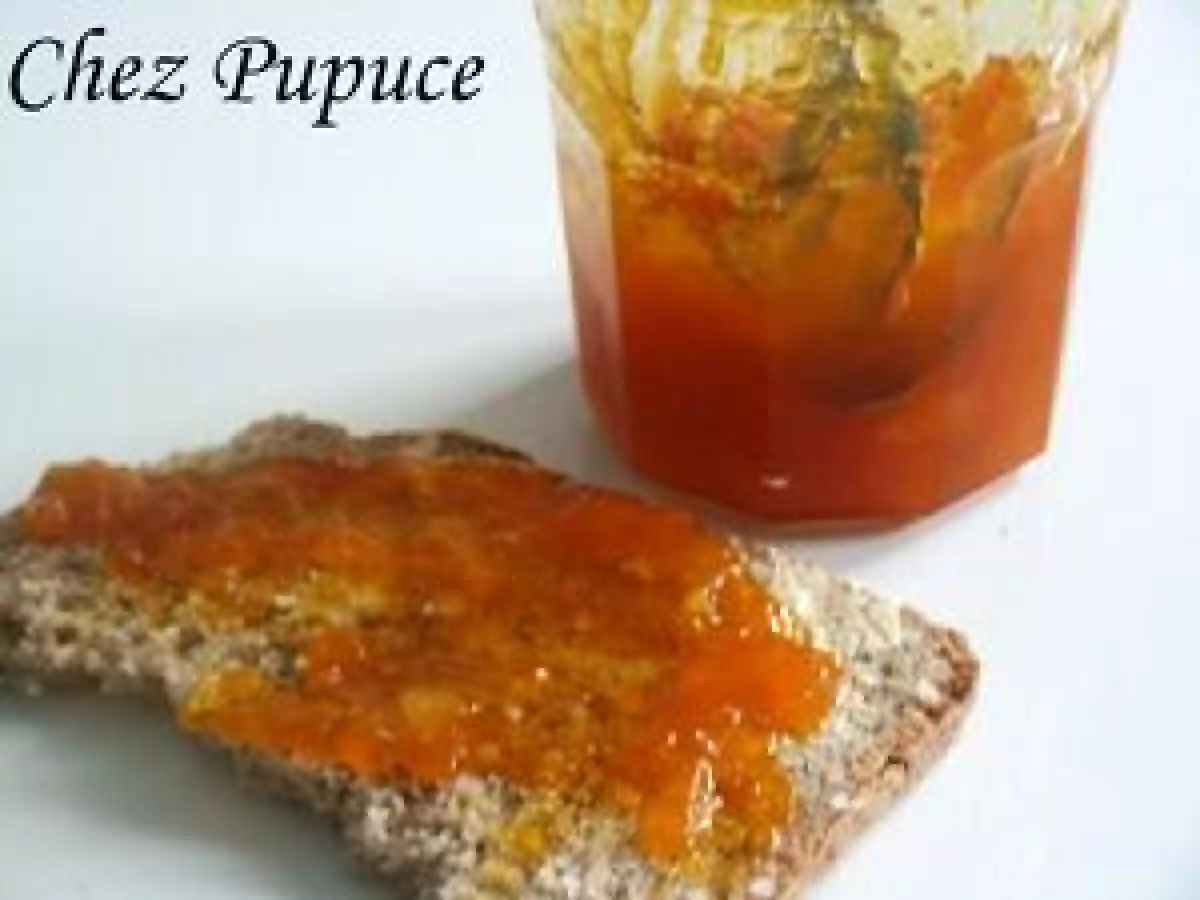 Confiture de potiron & orange