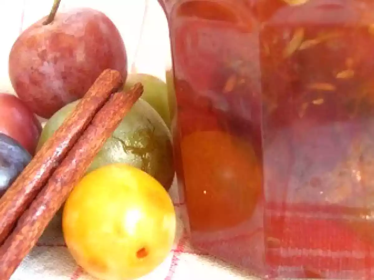 Confiture de prunes au fenouil et à la cannelle - photo 2