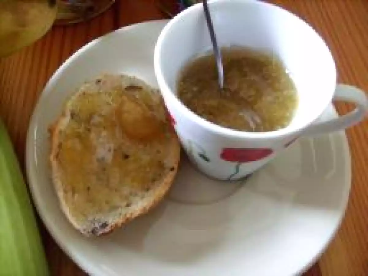 Confiture de Rhubarbe-Bananes