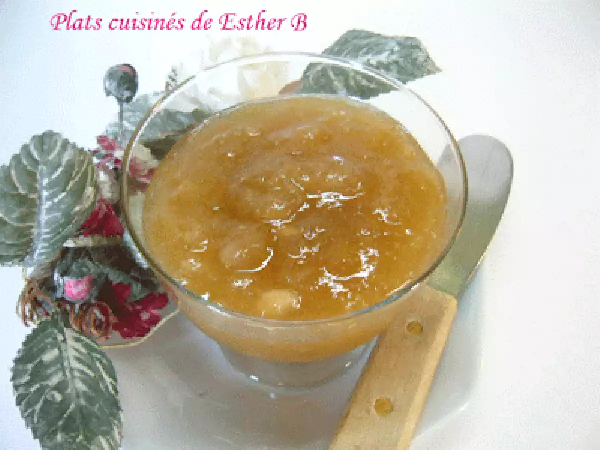 Confiture de rhubarbe et de pommes - photo 2