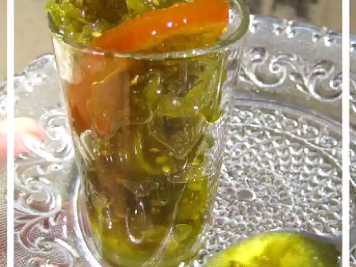 Confiture de tomate verte aux écorces d'agrumes - photo 2